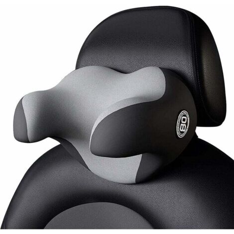 Autres pièce de rechange pour voiture,Coussin de nuque en mousse à mémoire de forme pour siège de voiture - Design ergonomique et confortable - Pour le train, l'avion, la voiture, les voyages et le so (1/5)