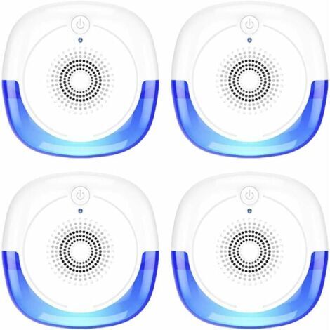 Répulsif Ultrasons Insectes Haute Puissance 4 Pcs Anti Rongeurs Electrique Appareil Ultrason Anti Antiparasitaire Répulsif Moustique Cafards Mouches Souris (1/5)