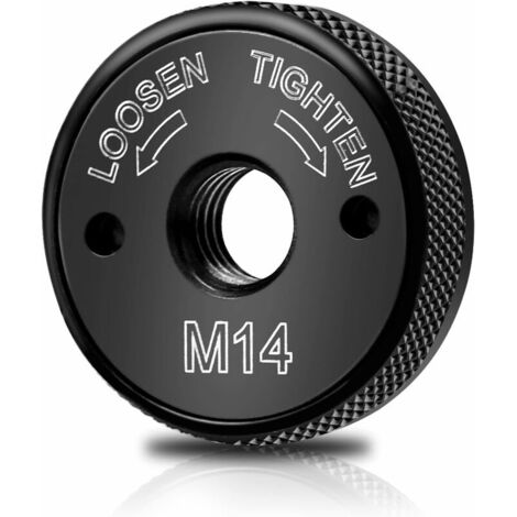 Écrou de Serrage Rapide MeuleuseGuazhuni SDS Click M14 Bride de Serrage Rapide Accessoires de Meuleuses Angulaires pour Disque de Coupe Diamant Meuleuse D'angle Machine de Découpe (1/5)