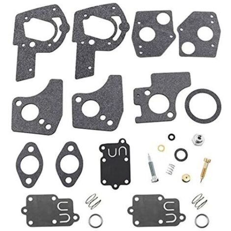 Kit de réparation pour carburateur - Membranes - Joint d'étanchéité pour Moteurs Briggs & Stratton 3 à 5 CV HP 495606 494624 135292 135232 135212 270026 272538 272538S 272637.- (1/5)
