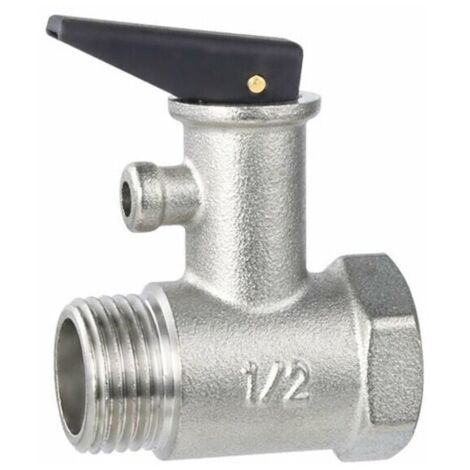 Soupape de Décharge de Pression de Sécurité de Chaudière de Qualité Supérieure pour Chauffe eau,DN15 (1/5)