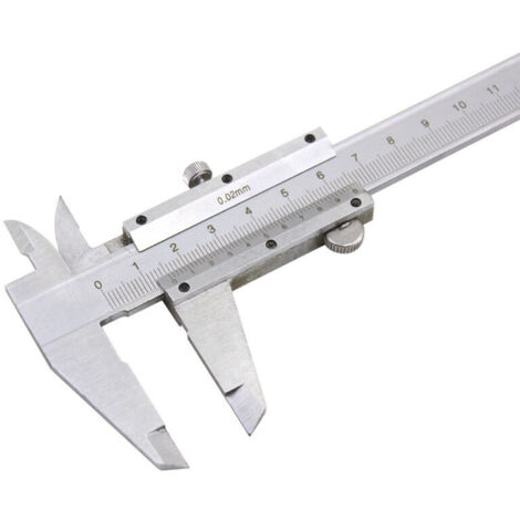 Professionnel Pied à Coulisse Acier Inoxydable Caliper de 150mm Précision Digital en Acier inoxydable Outil Micromètre Vernier