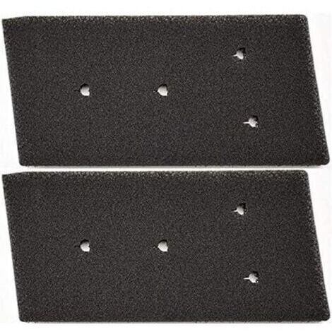 Lot de 5 filtres pour sèche-linge Bauknecht Privileg Whirlpool HX 481010716911 - Sèche-linge à pompe à chaleur - 230 x 115 x 14 mm - Filtre éponge - Séchoir à condensation (1/4)