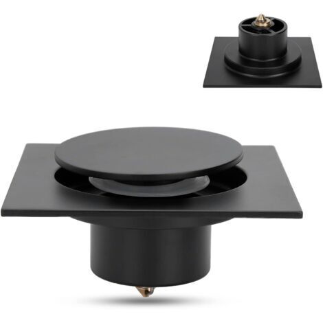 Bouchon Lavabo, bouchon de baignoire universel avec bague d'étanchéité en silicone, anti-odeurs, résistant à la corrosion, bonde de douche -up de 50 mm/75 mm de diamètre.