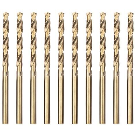 10pcs 4.5mm Foret Hélicoïdal Professional Forets à Métaux en Acier Inoxydable (1/5)