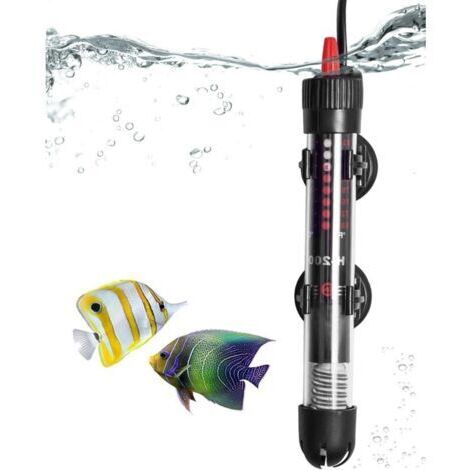 Chauffage d'aquarium réglable 30 L 25 W Résistance d'aquarium avec thermostat 20-34 °C pour aquariums et aquariums (1/4)