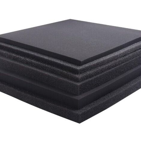 Filtre d'aquarium, filtre en mousse biochimique pour aquarium, éponge filtrante biochimique 50x50x4cm-50PPI