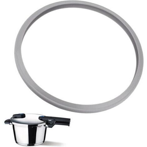 Joint d'étanchéité silicone 22 cm pour autocuiseur Fissler et WMF – Remplacement 6,5 L – Plage de température -30 °C à 350 °C