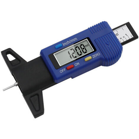 Jauge de Profondeur Numérique de Pneu Gauge Caliper pour Auto Moto Vans Camions (1/4)