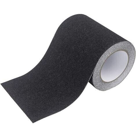 Ruban Adhésif Antidérapant, Bande Antidérapante à Haute Traction Adhérence, Bande Adhésive Abrasive Solide de Sécurité pour Escaliers, Marchepieds, Rampes, Extérieur et Intérieur 15 cm x 5 m Noi (1/5)
