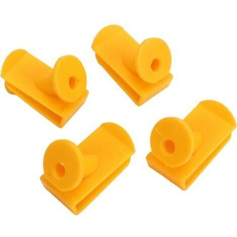 Clips de Sous-plateau Jaunes, 8 Pièces, Clip à Vis de Base de Moteur pour Modèles Smart Fortwo W450 W451 (1/4)