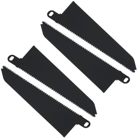 4x ssb229ct lame de scie à acier au carbone lame de scie alternative pour bois dur résineux plastique coupe compatible noir Decker compatible Piranha (1/4)