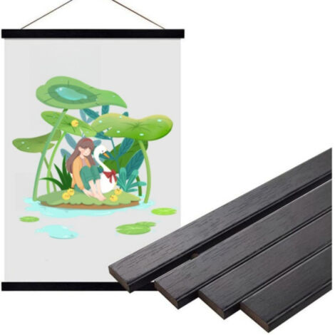 Cornice magnetica per poster da 21 cm, poster facilmente sostituibili, decorazione da parete per soggiorno, poster pubblicitario (poster non incluso) (1/5)