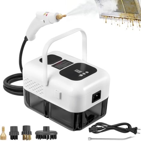 Pulitore a vapore ad alta pressione da 2500 W, 9 velocità, display digitale. Pulitore a vapore multifunzionale per la pulizia e la disinfezione. (1/5)