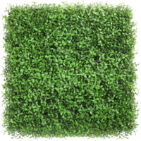 Pannelli da parete con siepe artificiale 50 cm x 50 cm, schermi protettivi e per la privacy del giardino, fondale in erba sintetica (1 pezzo)