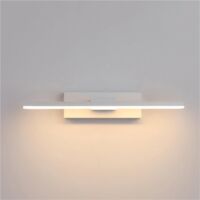 Lineare LED-Wandleuchte für den Innenbereich, Spiegelbeleuchtung, dekorative Nachttischlampe, 6 W, ideal für Schlafzimmer, Wohnzimmer und Flur.