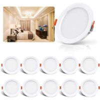 4er Pack 5W 500 lm LED-Einbauspots – Neutralweiß 4000K, superflach