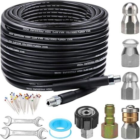 Rohrreinigungs-Schlauch 30M 5800PSI für Hochdruckreiniger