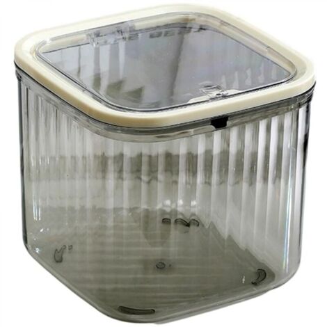 Poubelle multifonctionnelle, transparente, transparente, bureau, salle de bain, chambre, rangement (1/5)