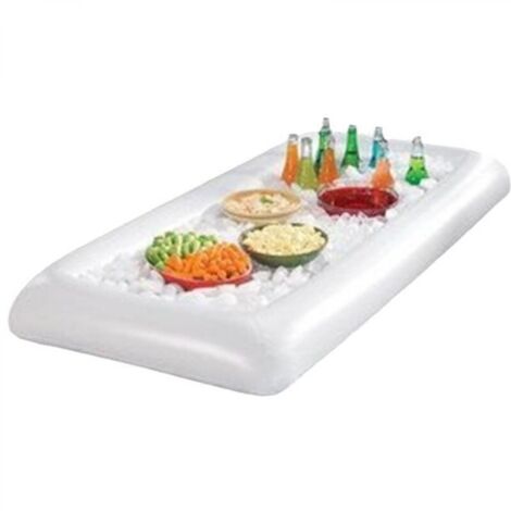 Ineasicer Gonflable Piscine, Refroidisseur de Boisson Gonflable, Plage d'Été, Cool et Amusante, pour Garder La Nourriture et Les Boissons Fraîches et Délicieuses(130X60cm) (1/4)