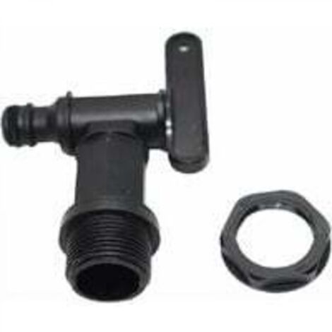 Bouchon pour robinet de réservoir en plastique de 1000L, raccord pour réservoir IBC, bouchon pour robinet de tuyau d'arrosage, adapté aux collecteurs d'eau de pluie et aux réservoirs de carburant (pla (1/5)