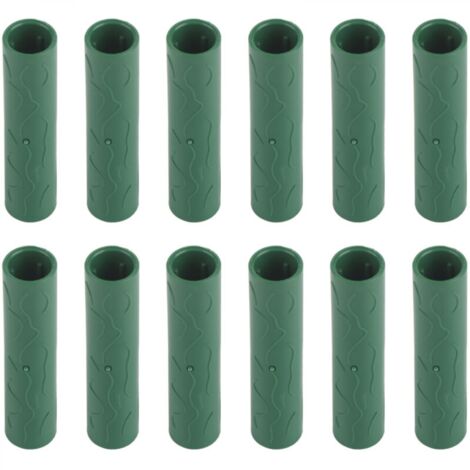 12PCS Tuyau de connexion pour tuteur de jardin Vignes, plantes grimpantes, tuteurs de soutien Connecteurs 11mm de diamètre intérieur (1/5)