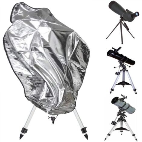 Housse de Protection pour télescope 420D Couverture Télescope Extérieur, Housse De Cape pour Grands Télescopes Montés, Housse De Télescope, Imperméable, Coupe-Vent, Protection Contre Le Froid,120×160c (1/5)