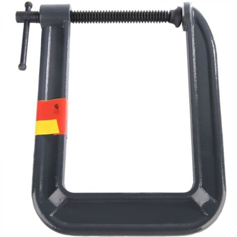 C-Clamp Pince, dispositif de menuiserie pour le travail du bois à gorge profonde à gorge profonde pour le serrage(100,185mm) (1/5)