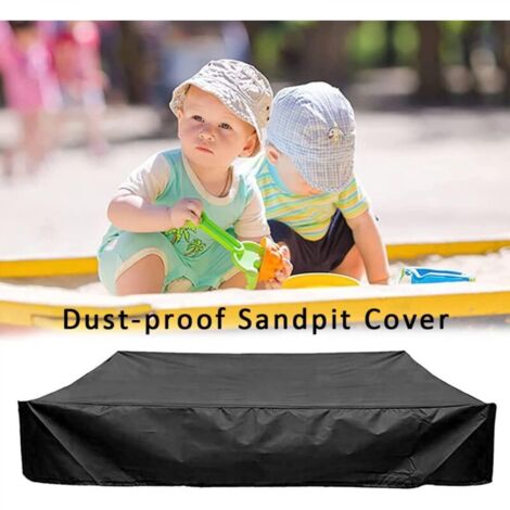 150x150cm Housse de bac à sable, Housse de protection pour bac à sable