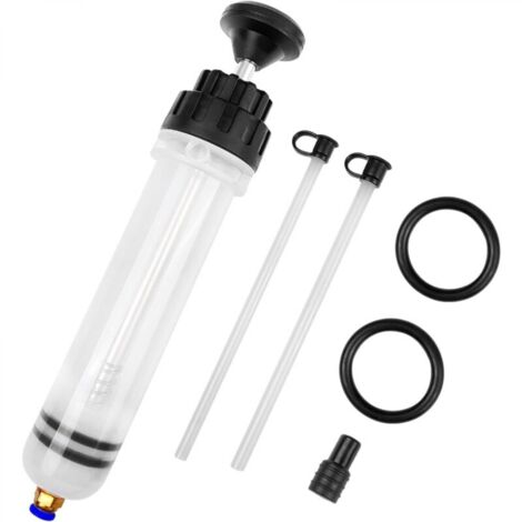 Seringue d'aspiration d'huile 200ml seringue de Liquide de Frein,extracteur de Liquide d'huile, extracteur de Liquide et Pompe de Remplissage,Liquide de Refroidissement (1/5)