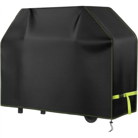 Housse de barbecue d'extérieur, Oxford 420D, protection 127x61x117CM, vent/soleil/eau, compatible avec la plupart des barbecues (1/5)