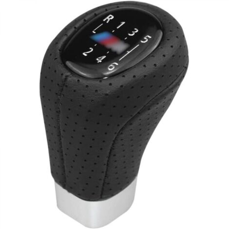 1pc Compatible BMW série (6 vitesses) 1 série 3 série, tête de vitesse de voiture, pommeau de levier de vitesse 6 vitesses pour pièces automobiles de manette de vitesse Handball (1/5)