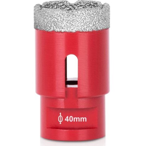 Foret diamanté M14 de 40 mm - Pour verre, céramique, carrelage, marbre, porcelaine, bouteilles et plus encore. (1/5)