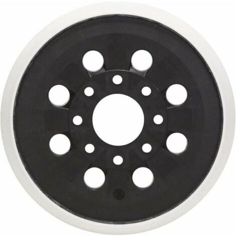 Lot de 2 patins de ponceuse de rechange à 8 trous de 12,7 cm, compatibles avec Bosch GEX 125-1 AE, PEX 220 A, PEX 220 AE (1/4)