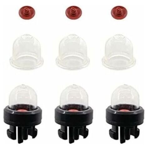 Lot de 3 Pompes d'Amorçage  - Pour Tronçonneuses Stihl FS38, FS40, FS45, FS50, FS55, FS75, FS80, FS85 - Compatible avec les Marques Ryobi, McCulloch et Husqvarna (1/5)