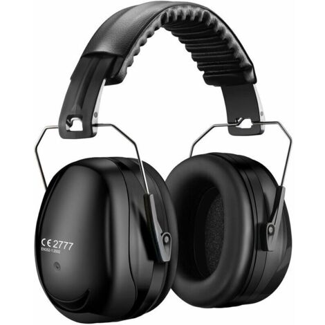 Protection auditive Casque Anti Bruit Adulte, Casque Antibruit SNR 34dB avec Sac de Transport, Cache-Oreilles Reglables, Protection Auditive pour Concert Chantier Voyage (1/5)