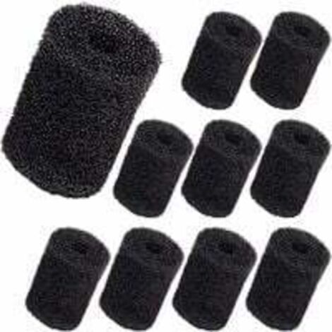 Lot de 10 pièces de rechange pour nettoyeur de piscine Polaris Tail Scrubber (embout de tuyau) - Compatible avec les modèles 180, 280, 360, 380, 480 et 3900. Mousse sur l'extrémité du tuyau. (1/5)