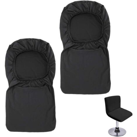 Housse de tabouret de bar avec dossier extensible pour chaise de salle à manger pivotante-RAPANDA (1/5)