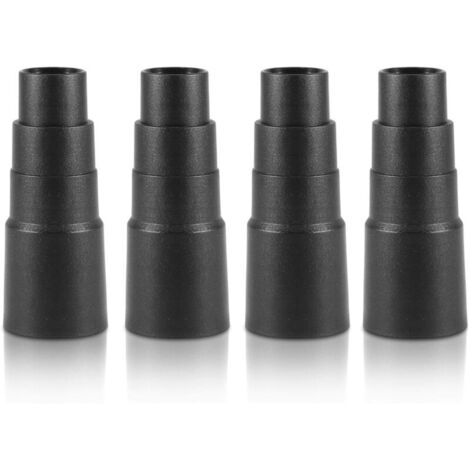 Adaptateur de tuyau d'aspirateur pour aspirateurs d'atelier universels de 25 à 42 mm, connecteur d'extrémité de tuyau pour aspirateur, ponceuse, scie sauteuse, perceuse d'établi (4 pièces) (1/5)