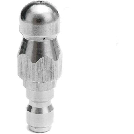 Buse de nettoyage rotative pour nettoyeur haute pression destinée au dragage des canalisations d'égout, argent (f) (1/5)