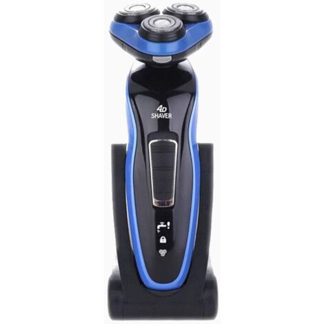 Rasoir électrique, filet de placage flottant à trois têtes 4D, rasoir pour hommes, rasoir de lavage-RAPANDA (1/4)