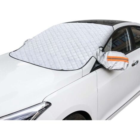 Housse de pare-brise d'hiver pour voiture, protection magnétique contre la neige et la glace, compatible avec la plupart des voitures et SUV.