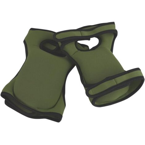 1 paire de genouillères de jardin en mousse souple avec double sangles pour le nettoyage des sols (1/5)