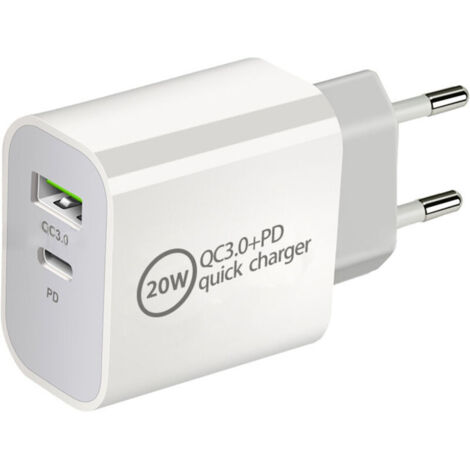 Convient au chargeur Apple 13PD 20WPD tête de charge (1/5)