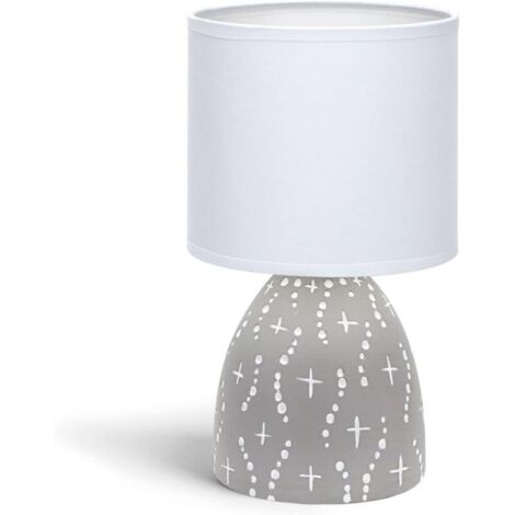 Petite lampe de table sans fil, lampe de chevet LED tactile à intensité variable avec lumière chaude , Lampe rechargeable à batterie (1/5)