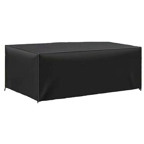 Housse Table de Jardin - 180 x 110 x 70cm - Housse de Protection Bâche Résistante aux Intempéries et aux Déchirures 420D Oxford pour Mobilier Salon de Jardin (1/5)