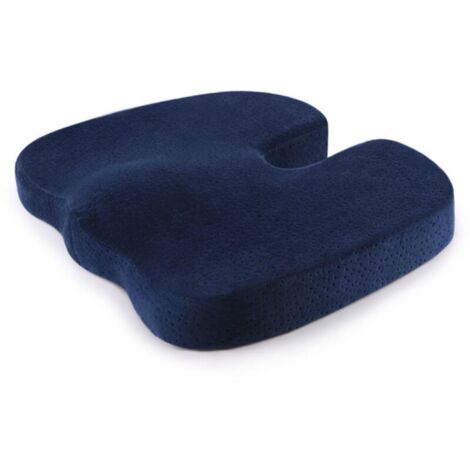 Coussin d'assise pour Chaise de Bureau – Coussin mémoire de Forme – Coussin Morphologique pour soulager Les douleurs et Soutenir Les Jambes, Hanches (1/5)