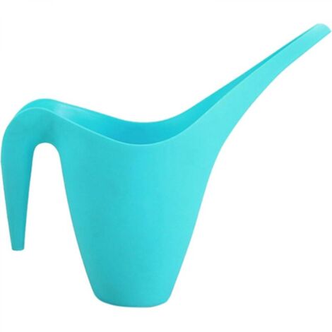 Pot d'arrosage pour plantes bleu lac 1L 1 bouilloire en plastique à long goulot pour arroser les fleurs et les plantes durable et léger (1/5)