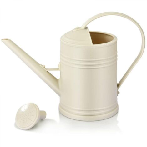 Arrosoir en plastique pour plantes d'intérieur et fleurs de jardin extérieur - Arrosoir pour plantes d'intérieur avec tête d'arrosage,2L,balnc (1/5)