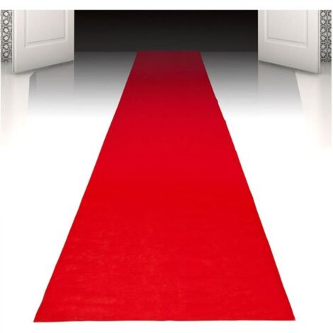 Tapis rouge, 1 mètre de large et 5 mètres de long, décoré pour une soirée sur le thème du carnaval, un mariage VIP, Halloween. (1/5)